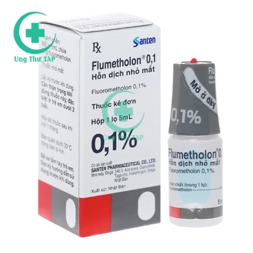Flumetholon 0,1 - Thuốc nhỏ điều trị bệnh viêm mắt