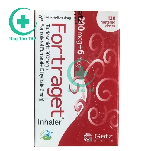 Fortraget Inhaler 200mcg+6mcg - Thuốc điều trị hen suyễn