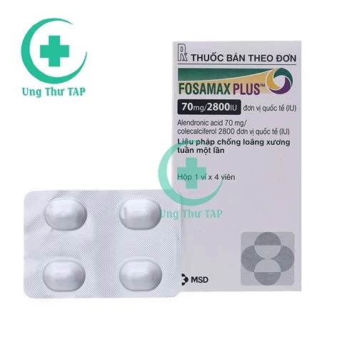 Fosamax Plus 70mg/2800IU Frosst - Thuốc điều trị loãng xương