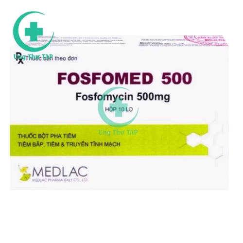 Fosfomed 500 - Thuốc điều trị nhiễm trùng do vi khuẩn hiệu quả