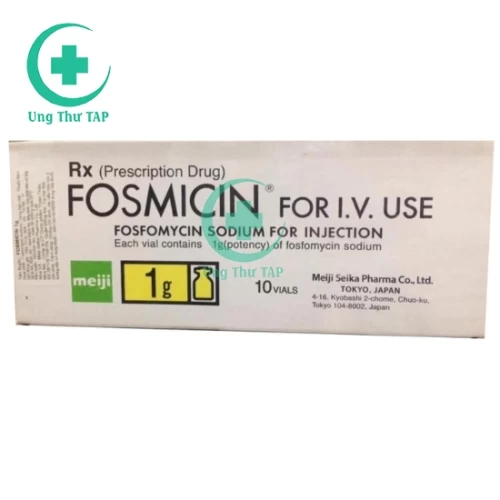 Fosmicin for i.v.use 1g - Thuốc điều trị nhiễm trùng hiệu quả