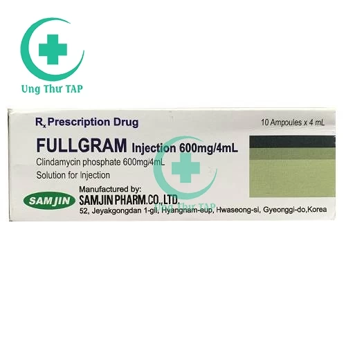 Fullgram Injection 600mg/4ml - Thuốc  điều trị nhiễm trùng nặng