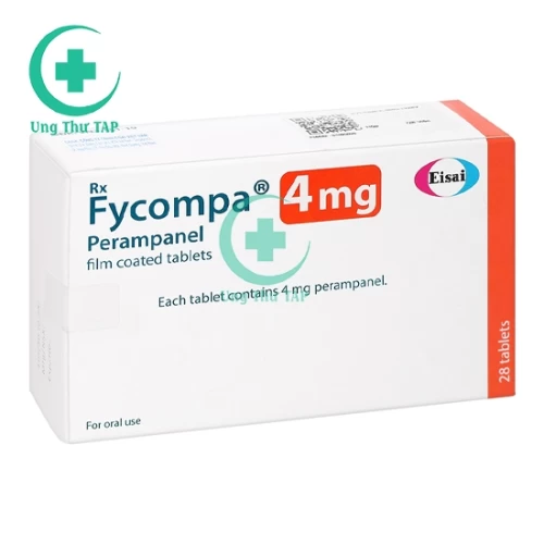 Fycompa 4 mg - Thuốc điều trị bổ trợ cơn động kinh của Anh
