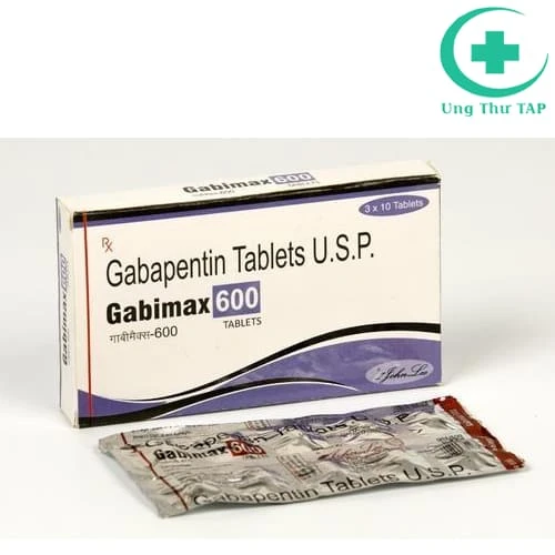 Gabapentin 600 - Thuốc trị động kinh, đau thần kinh của SaVi