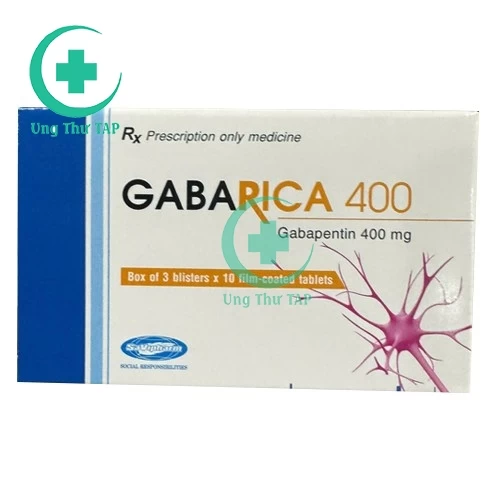 Gabarica 400 - Thuốc điều trị đau thần kinh, động kinh