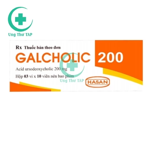 Galcholic 200 - Thuốc điều trị bệnh gan mật mạn tính