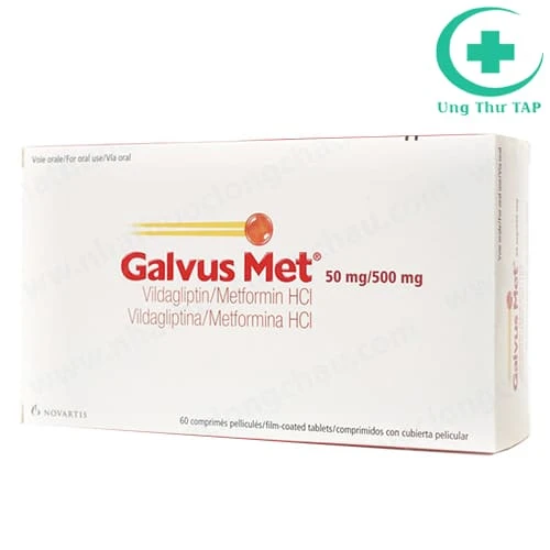 Galvus MET Tab 50mg/850mg - Thuốc hỗ trợ trị tiểu đường type 2