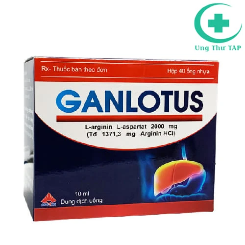 Ganlotus - Thuốc hỗ trợ điều trị chức năng gan kém hiệu quả