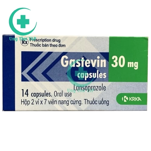 Gastevin 30mg - Thuốc điều trị các bệnh đau dạ dày hiệu quả