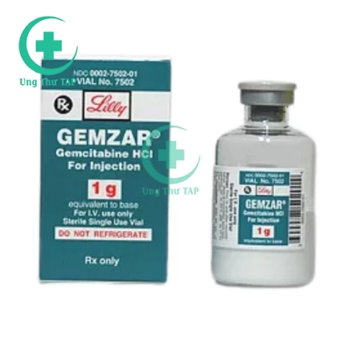 Gemzar 1g/vial - Thuốc điều trị ung thư hiệu quả của Lilly