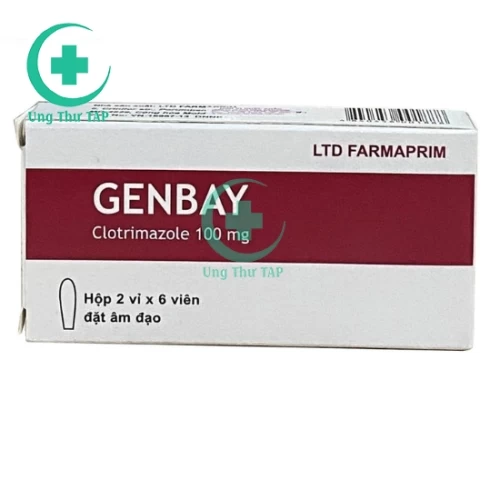 Genbay100 mg Farmaprim - Thuốc điều trị nhiễm nấm phụ khoa