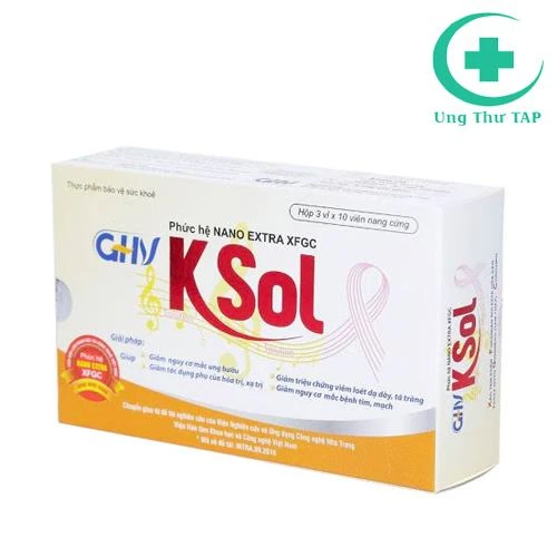 Ghv Ksol Phức Hệ Nano Extra XFGC - Hỗ trợ đẩy lùi ung bướu