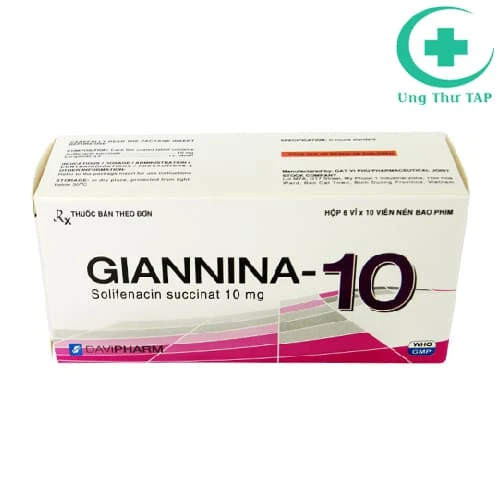 Giannina-10 - Thuốc điều trị triệu chứng tiểu không tự chủ