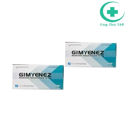 Gimyenez 16mg - Thuốc điều trị hội chứng Meniere của Davipharm
