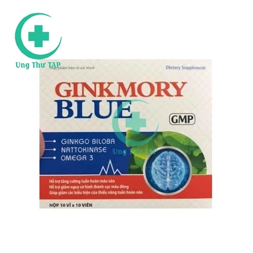 GINKOMORY BLUE - Hỗ trợ hỗ trợ tăng cường tuần hoàn não