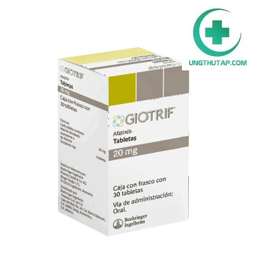 Giotrif 20mg Afatinib - Thuốc điều trị ung thử phổi hiệu quả