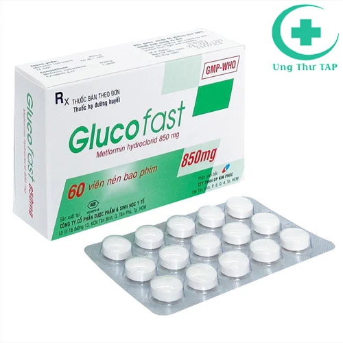 Glucofast 850 - Thuốc điều trị đái tháo đường type 2 hiệu quả