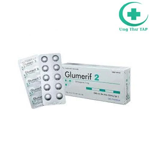 Glumerif 2 - Thuốc điều trị đái tháo đường týp 2
