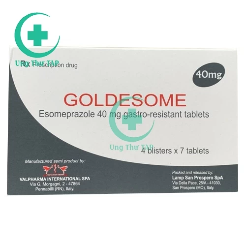 Goldesome 40 - Thuốc điều trị viêm loét dạ dày hiệu quả