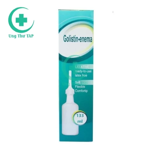 Golistin-enema 133ml - Thuốc điều trị táo bón hiệu quả