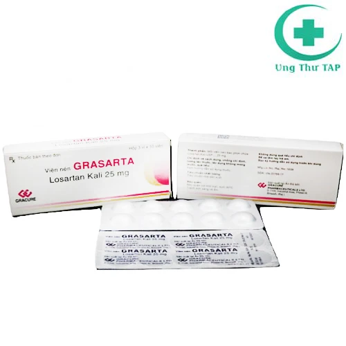 Grasarta - Thuốc điều trị đái tháo đường và tăng huyết áp