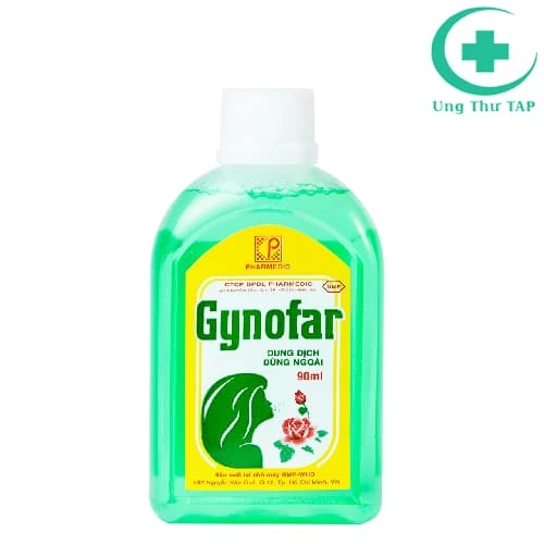 Gynofa 90ml Pharmedic - Dung dịch sát khuẩn, vệ sinh phụ nữ