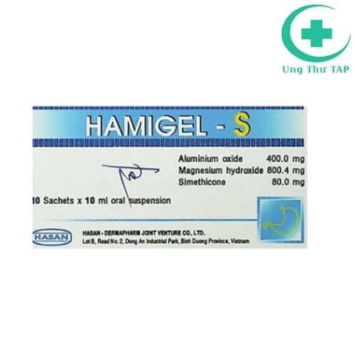 Hamigel-S - Thuốc làm dịu các triệu chứng rối loạn tiêu hóa