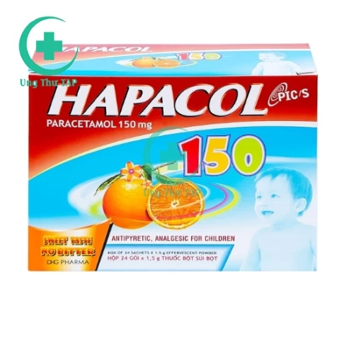 Hapacol 150 - Thuốc điều trị cúm, sốt xuất huyết, nhiễm khuẩn