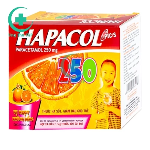 Hapacol 250 - Thuốc điều trị hạ sốt, giảm đau cho trẻ