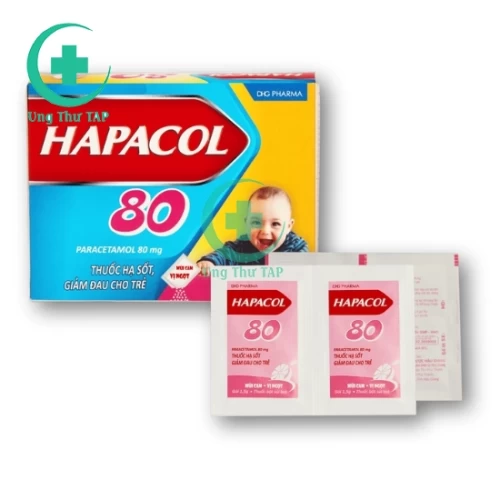 Hapacol 80 - Thuốc bột điều trị giảm đau hạ sốt hiệu quả