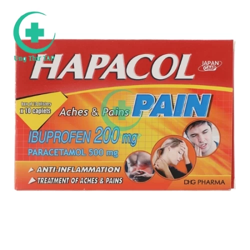 Hapacol Pain - Thuốc giúp giảm các cơn đau nhẹ đến trung bình