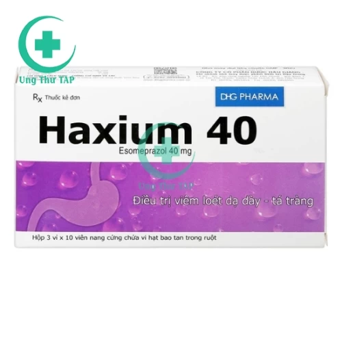 Haxium 40 - Thuốc điều trị viêm loét dạ dày-tá tràng hiệu quả