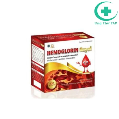 Hemoglobin Royal - Thực phẩm bổ sung sắt cho người thiếu máu