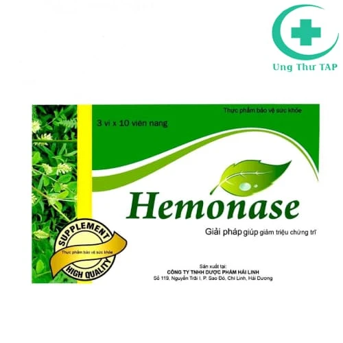 Hemonase Halifa - Sản phẩm hỗ trợ bổ tỳ vị, ích huyết hiệu quả