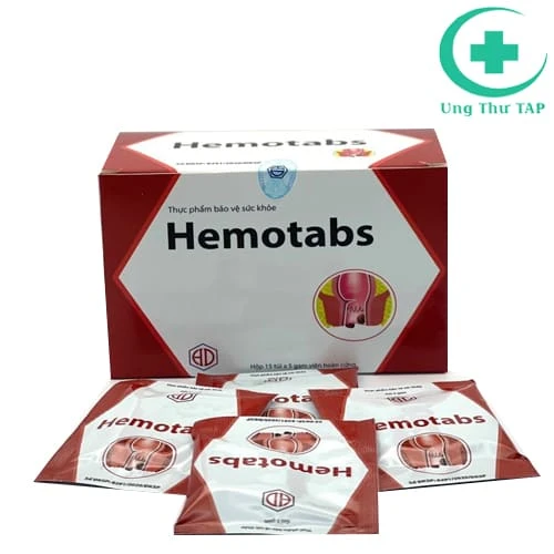 Hemotabs - Hỗ trợ nhuận tràng, giúp giảm nguy cơ táo bón