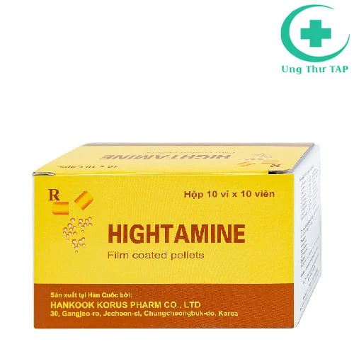 Hightamine Hankook Korus Pharm - Bổ sung vitamin, acid amin