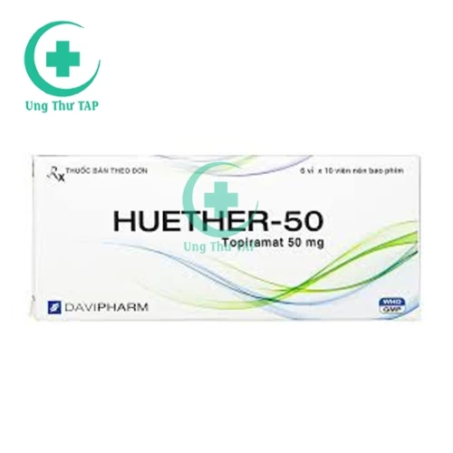 Huether 50 - Thuốc điều trị động kinh của Davipharm