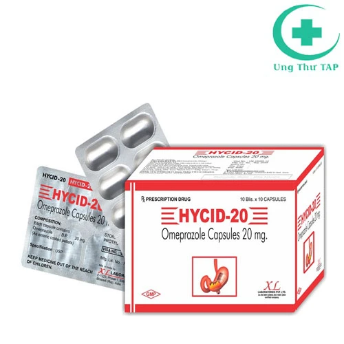 Hycid-20 - Thuốc điều trị viêm loét dạ dày-tá tràng hiệu quả