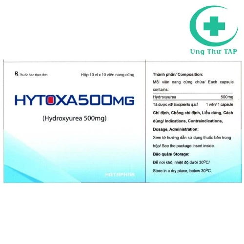 Hytoxa 500mg - Thuốc điều trị bệnh bạch cầu hiệu quả