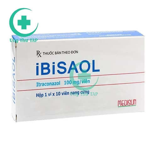 Ibisaol 100 Medisun - Thuốc điều trị nhiễm nấm, nhiễm khuẩn