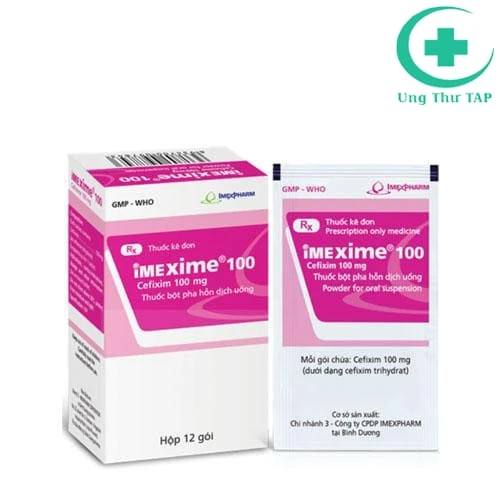 Imenir 100 Imexpharm - Thuốc chống nhiễm khuẩn hiệu quả