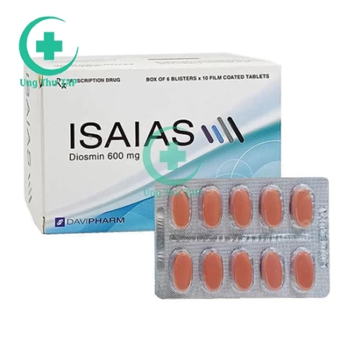 Isaias - Thuốc điều trị bệnh trĩ cấp và mạn tính hiệu quả