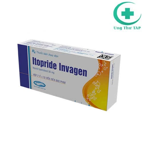 Itopride Invagen 50mg - Thuốc điều trị viêm loét dạ dày tá tràng