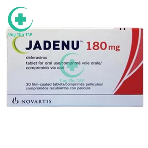 Jadenu 180mg - Thuốc điều trị quá tải lượng sắt mãn tính