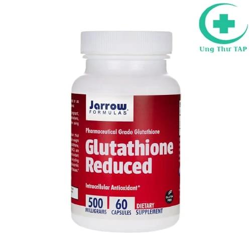 Jarrow Glutathione Reduced 500mg -  Hỗ trợ làm trắng da