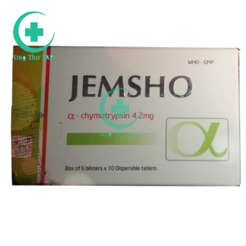 Jemsho 4.2mg - kháng viêm, giảm phù nề sau chấn thương hiệu quả