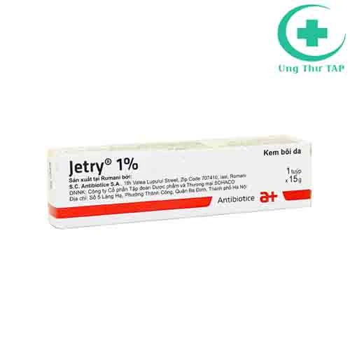 Jetry 1% - Thuốc bôi điều trị bệnh da liễu hiệu quả