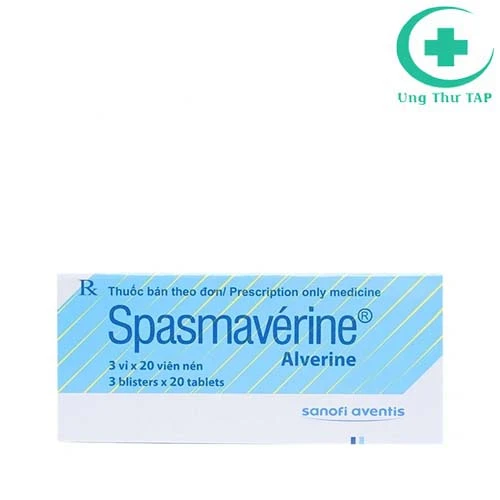 Spasmaverine 60mg - Thuốc điều trị đau cơ trơn đường tiêu hóa