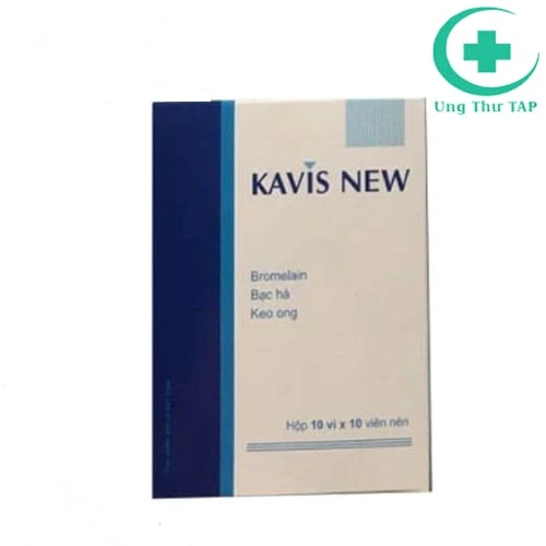KAVIS NEW SANTEX - Sản phẩm hỗ trợ viêm đường hô hấp trên