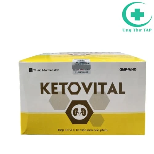 Ketovital Gia Nguyễn Pharma - Phòng ngừa và điều trị suy thận mạn